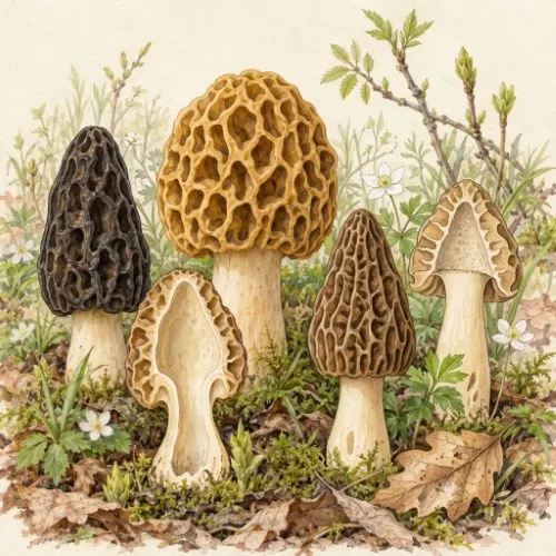 Kucsmagombák – Morchella
