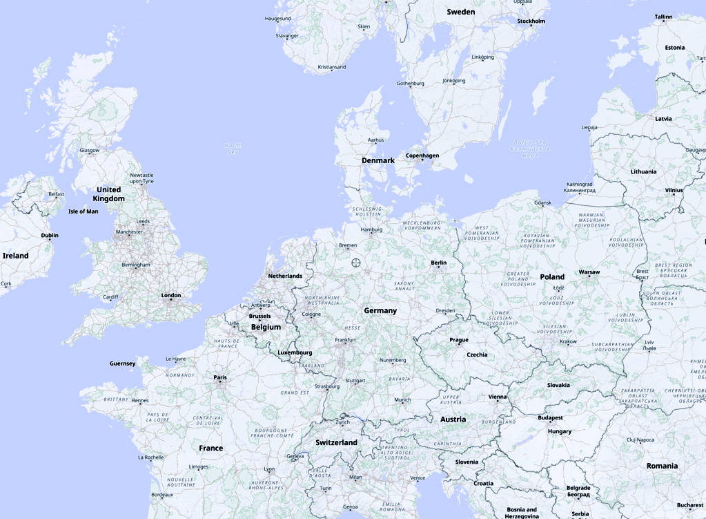 Forecast coverage area