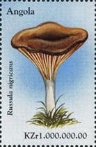 This mushroom on a stamp