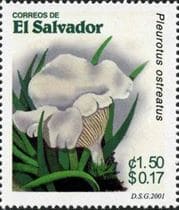 Pilz auf Briefmarke