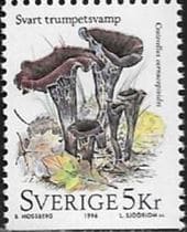 Pilz auf Briefmarke