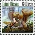 This mushroom on a stamp