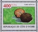 Pilz auf Briefmarke