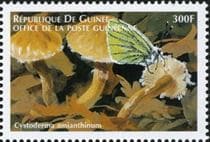 Pilz auf Briefmarke