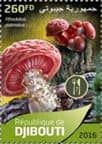 Pilz auf Briefmarke