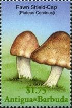 This mushroom on a stamp