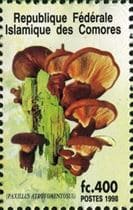 Pilz auf Briefmarke